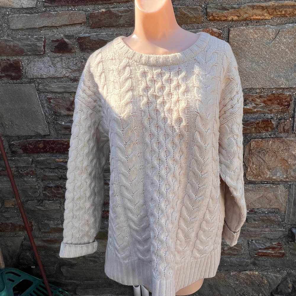 J. Jill woven sweater. Oversized